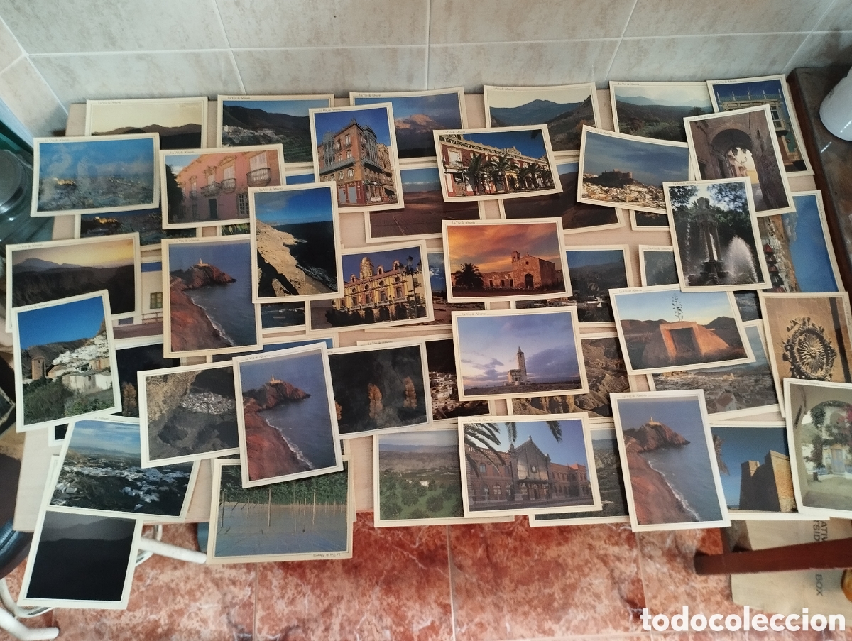 Postales: LOTE 50 POSTALES ALMER&Iacute;A DE JUAN JOSE PASCUA LOBO