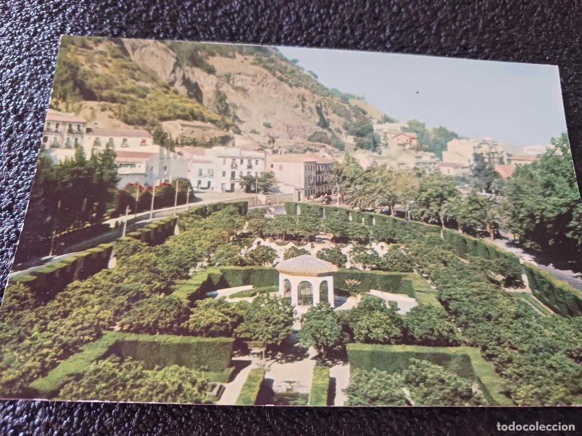 Postales: 7 malaga, jardines de puerta oscura, ex. madrid
