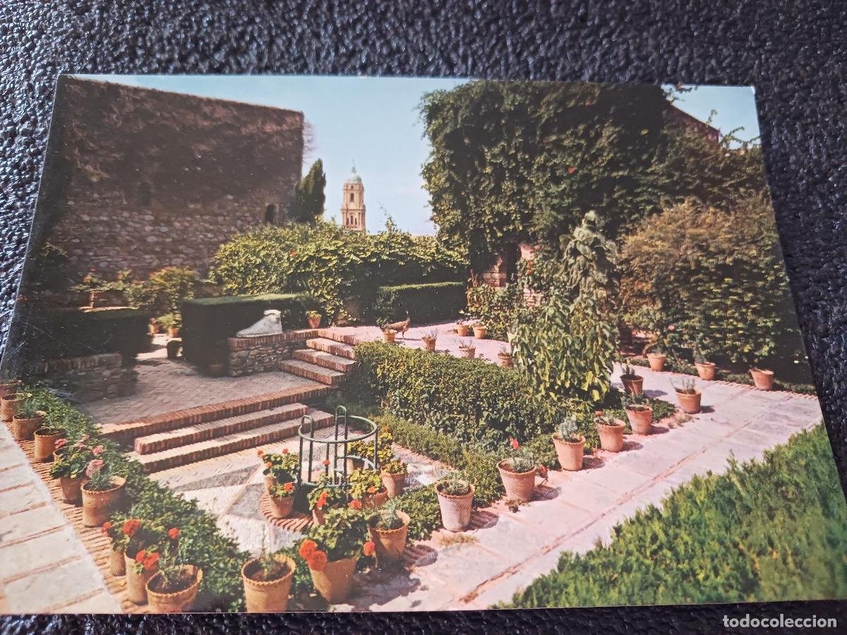 Postales: 9 malaga, alcazaba, patio de la mazmorra, ed. dominguez