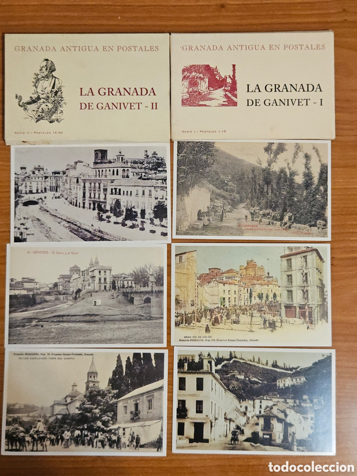 Postales: Postales antiguas de Granada (r&eacute;plicas)