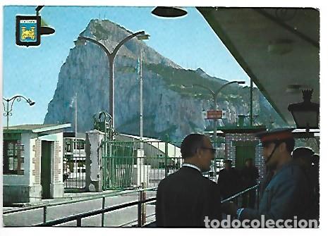 Postales: VISTA DEL PE&Ntilde;ON DE GIBRALTAR.- LA LINEA / CADIZ