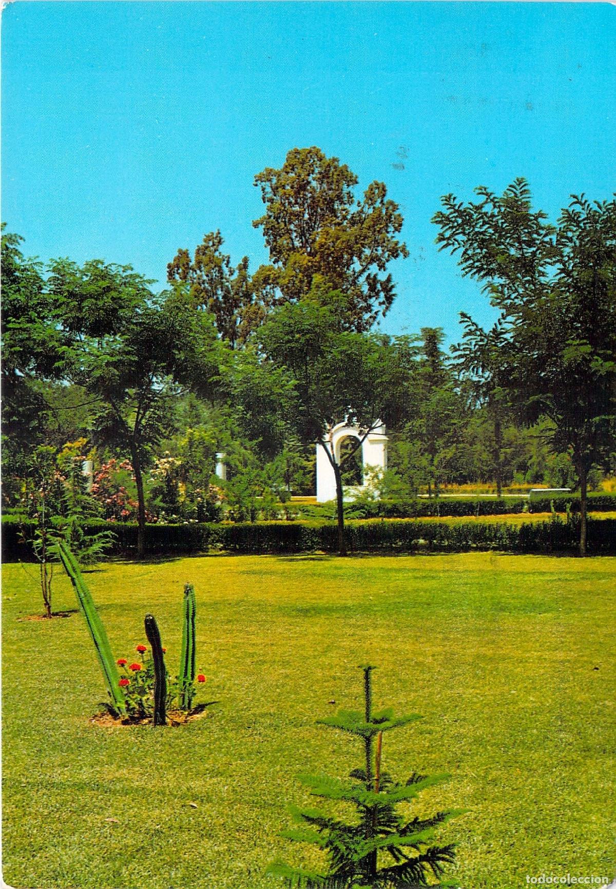 Postales: Postal de Pozoalbero en Jerez de la Frontera Vista parcial del jard&iacute;n