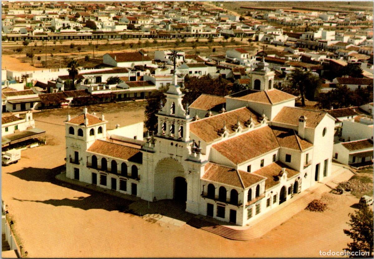 Postales: Almonte (Huelva) - El Roc&iacute;o - Santuario Ntra. Sra. del Roc&iacute;o - DL. B. 45544-1987 - 149x102mm