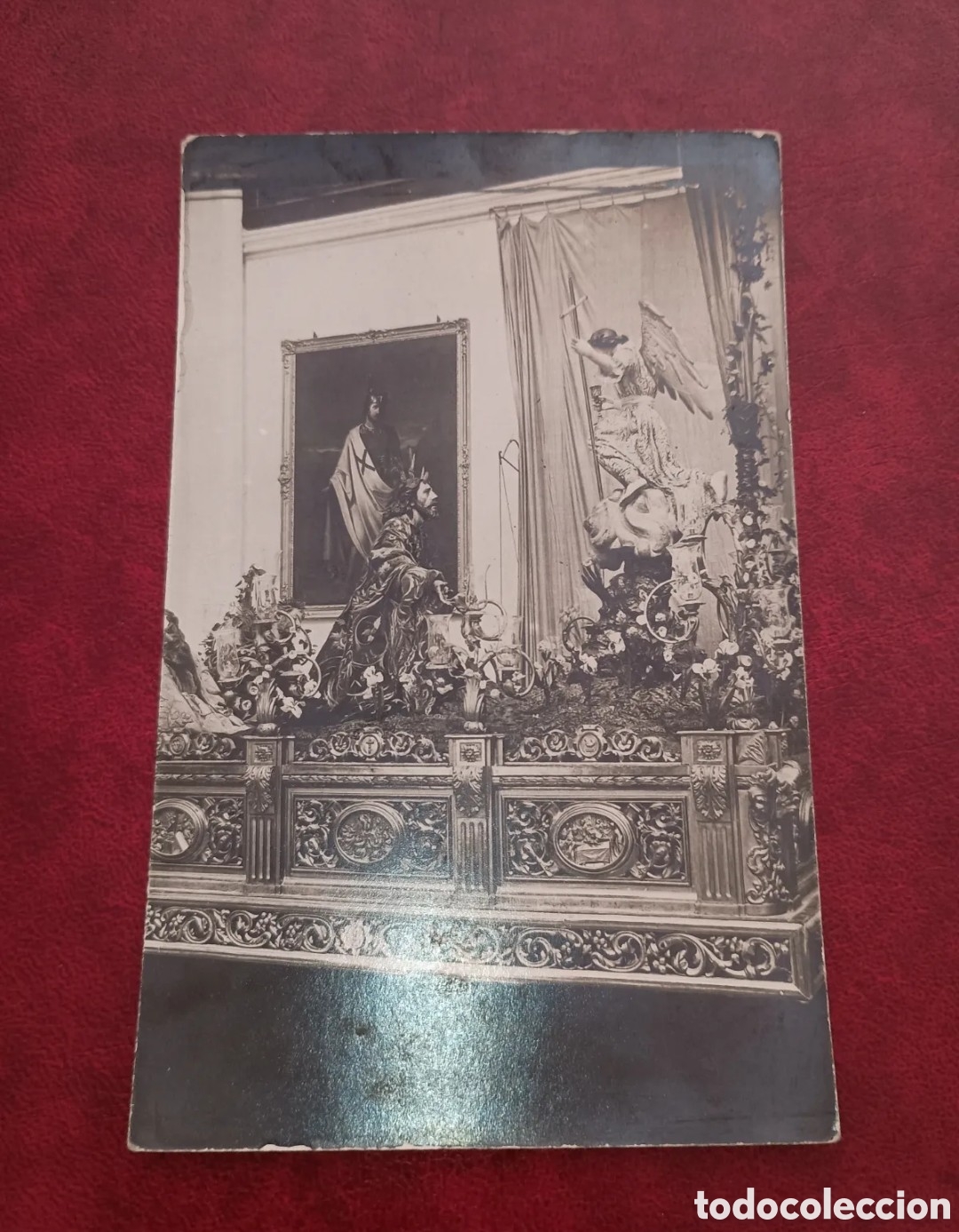 Postales: SEVILLA - LA SAGRADA ORACI&Oacute;N EN EL HUERTO DE LA COFRAD&Iacute;A DE MONTESI&Oacute;N - POSTAL FOTOGR&Aacute;FICA