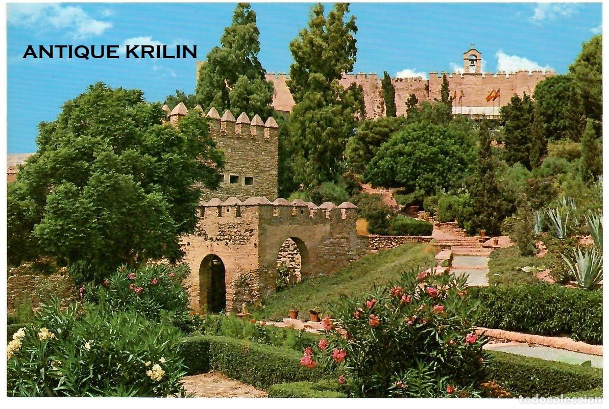 Postales: ALMERIA N&ordm; 109 JARDINES DE LA ALCAZABA / EDI. G. GARRABELLA / SIN FRANQUEAR