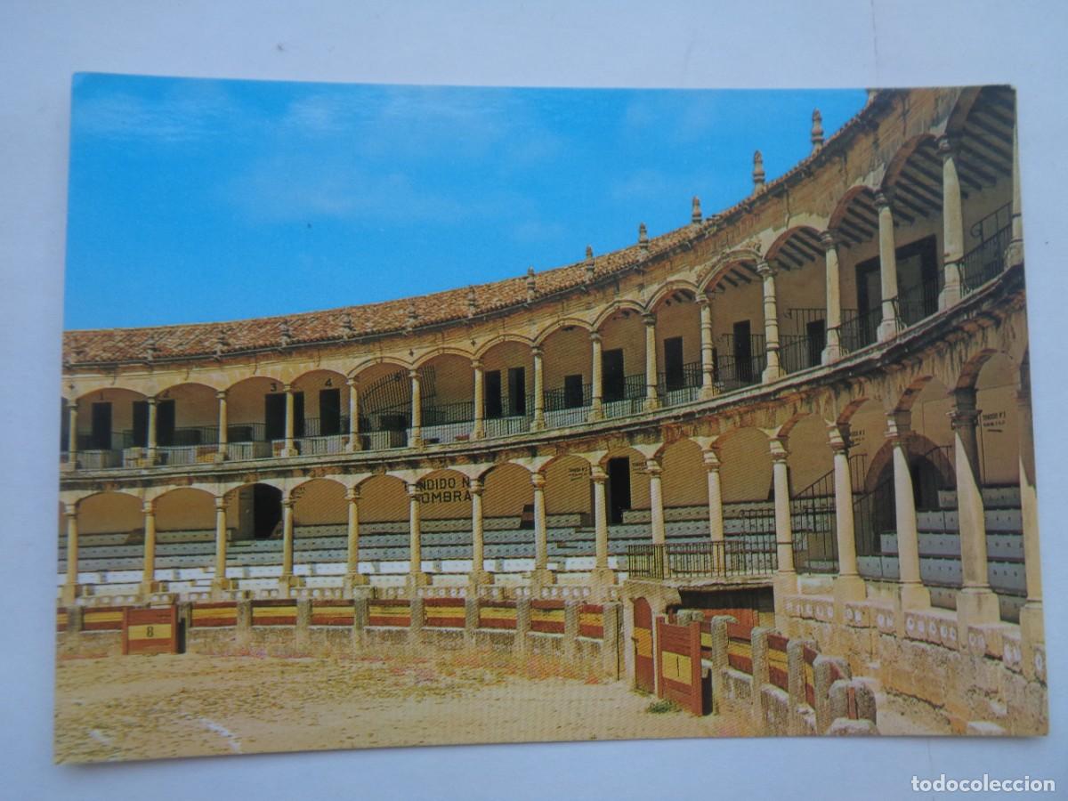 Postales: POSTAL DE RONDA ( MALAGA ): PLAZA DE TOROS . A&Ntilde;OS 60