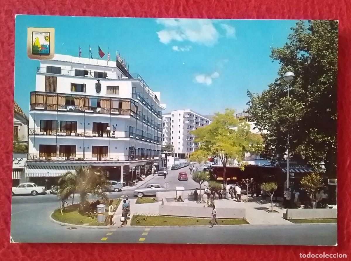 Postales: ANTIGUA POSTAL POST CARD TORREMOLINOS M&Aacute;LAGA COSTA DEL SOL PLAZA Y AVENIDA MANANTIALES ANDALUSIA...