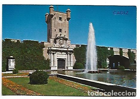 Postales: PUERTAS DE TIERRA - EARTH GATES.- CADIZ