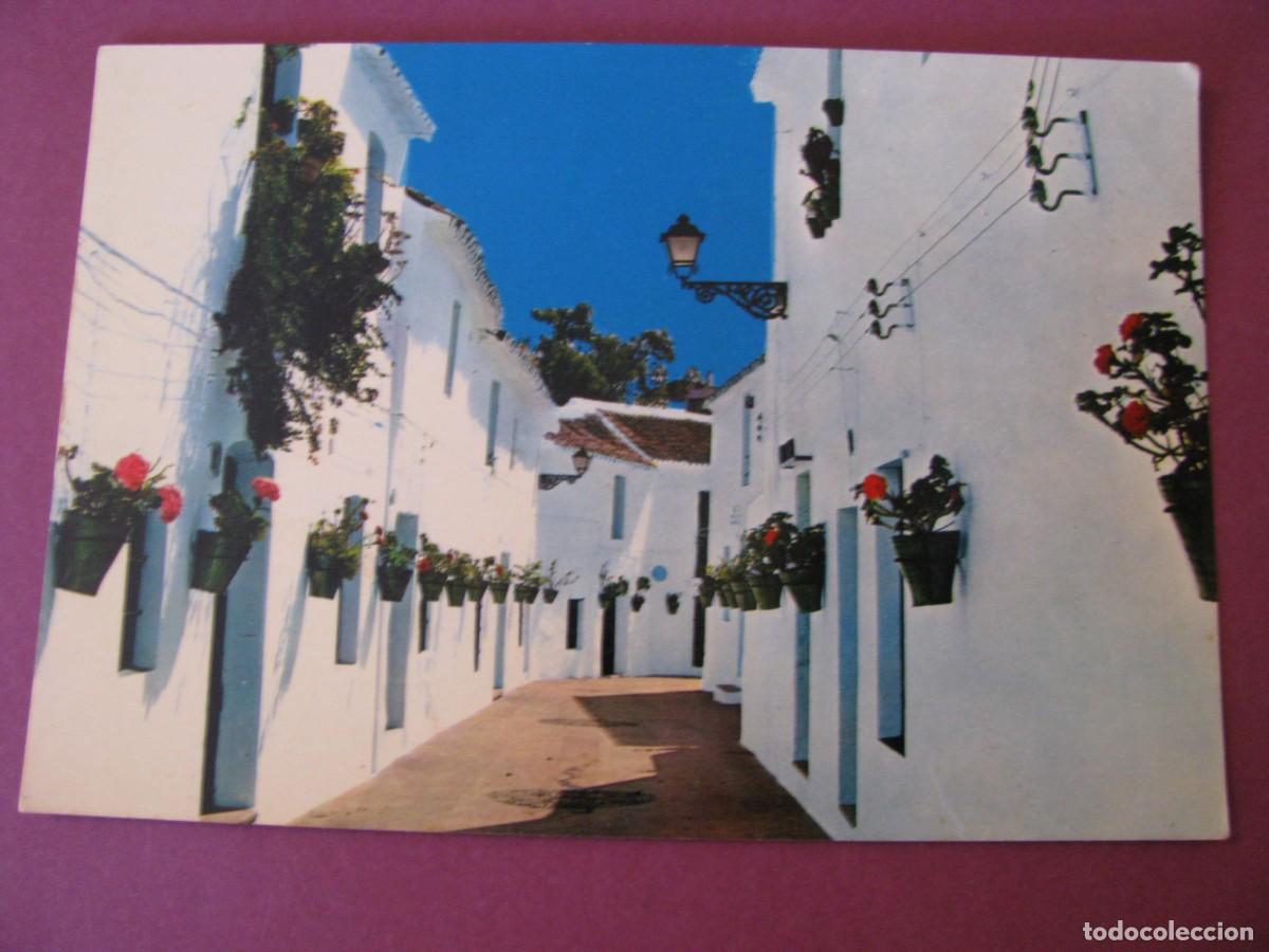 Postales: POSTAL DE COSTA DEL SOL. MIJAS. CALLE DE LOS CA&Ntilde;OS. BEASCOA 1033