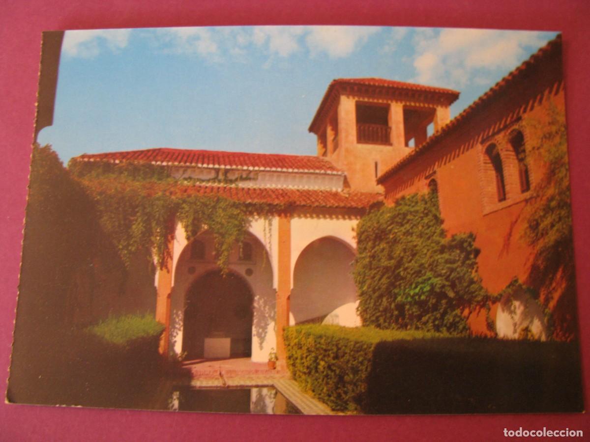 Postales: POSTAL DE MALAGA. INTERIOR DE LA ALCAZABA. LA CORONA.