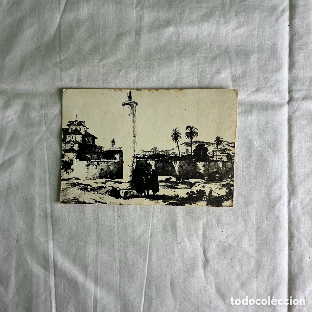 Postales: Postal C&oacute;rdoba Blanco y negro Original de la &eacute;poca Monumento Romano
