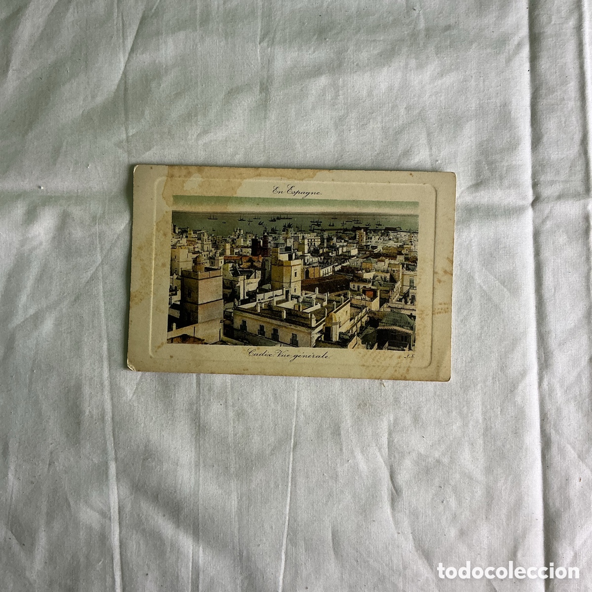 Postales: Postal C&aacute;diz Color Original de la &eacute;poca 1910