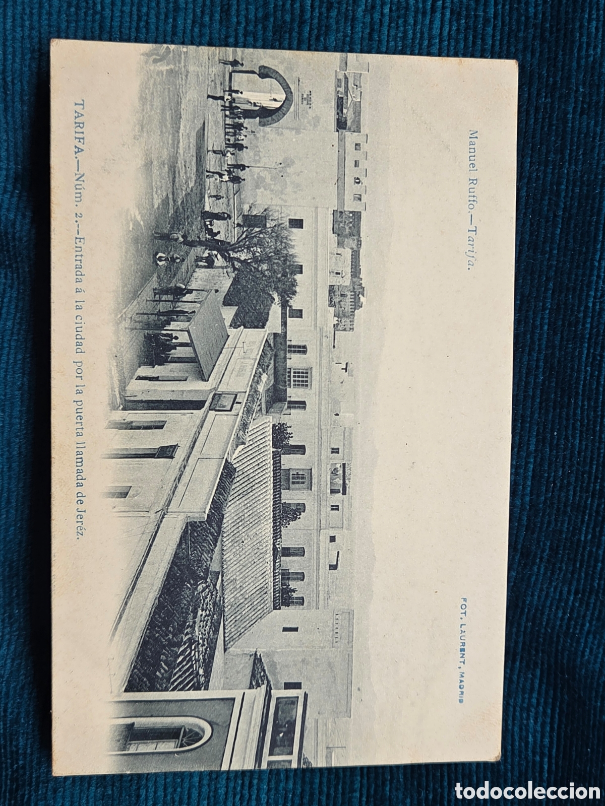 Postales: TARIFA, C&aacute;diz, N&uacute;m. 2 Entrada a la ciudad por la llamada puerta de J&eacute;rez.