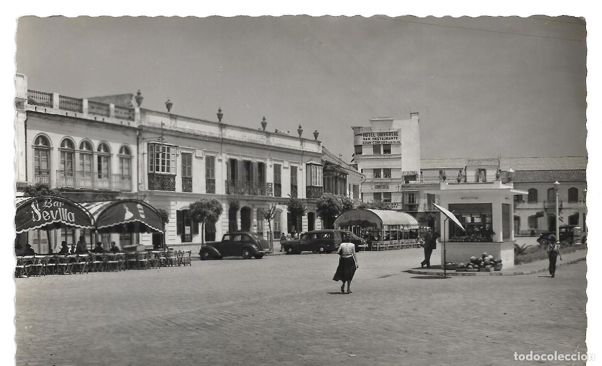 Postales: L&Iacute;NEA DE LA CONCEPCI&Oacute;N - PLAZA GENERAL&Iacute;SIMO -POSTAL ESCRITA EN 1959, N&Uacute;M. 10 ED. GARCIA GARRABELL