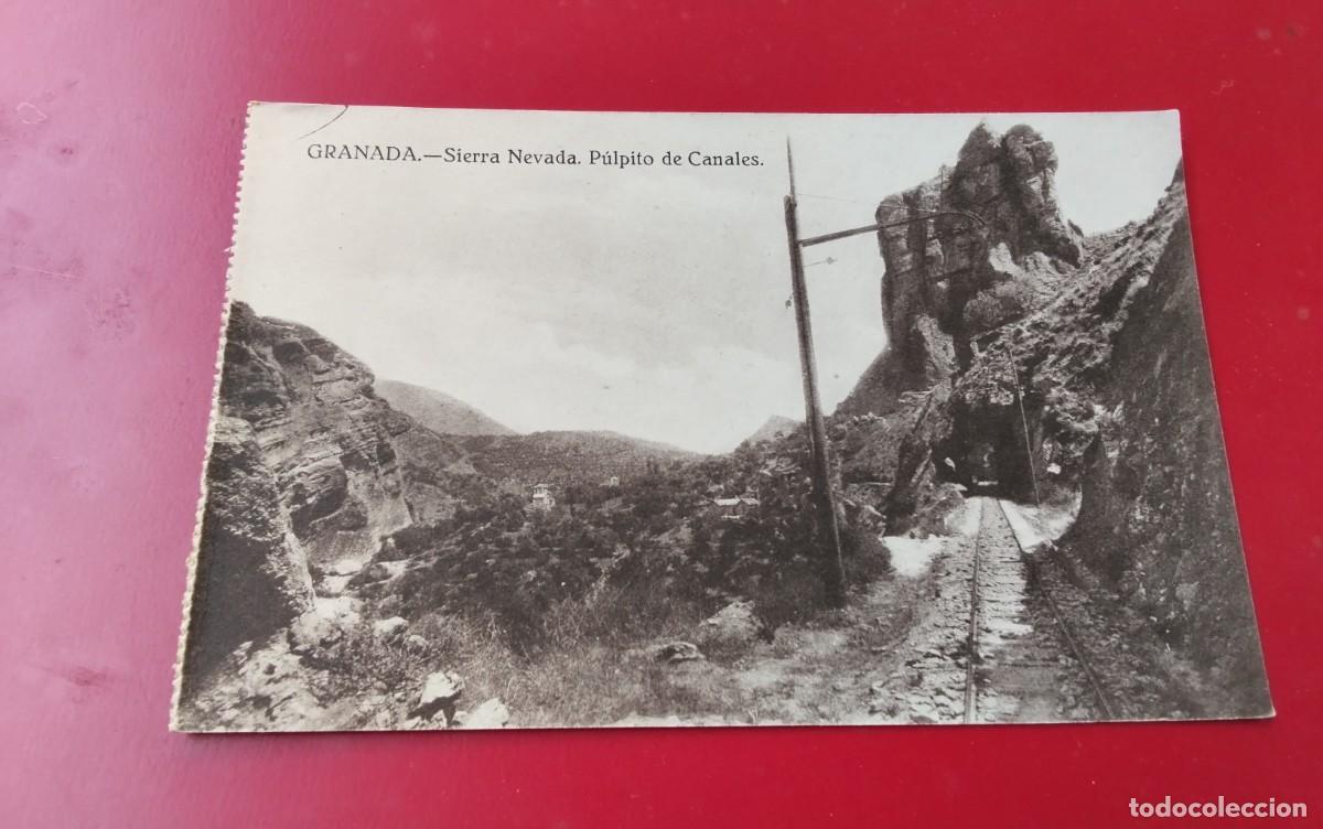 Postales: GRANADA , POSTAL ANTIGUA , BLANCO Y NEGRO - Foto 2