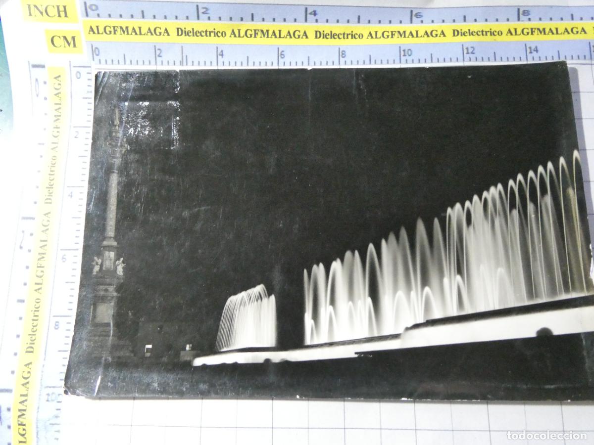 Postales: POSTAL DE GRANADA. A&Ntilde;OS 30 50. MONUMENTO DE LA INMACULADA CONCEPCI&Oacute;N Y FUENTE TRIUNFO 59 SICILIA 801