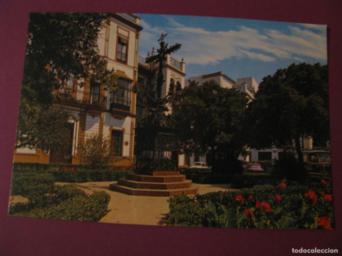 Postales: POSTAL DE SEVILLA. BARRIO DE SANTA CRUZ. CRUZ DE CERRAJERIA.