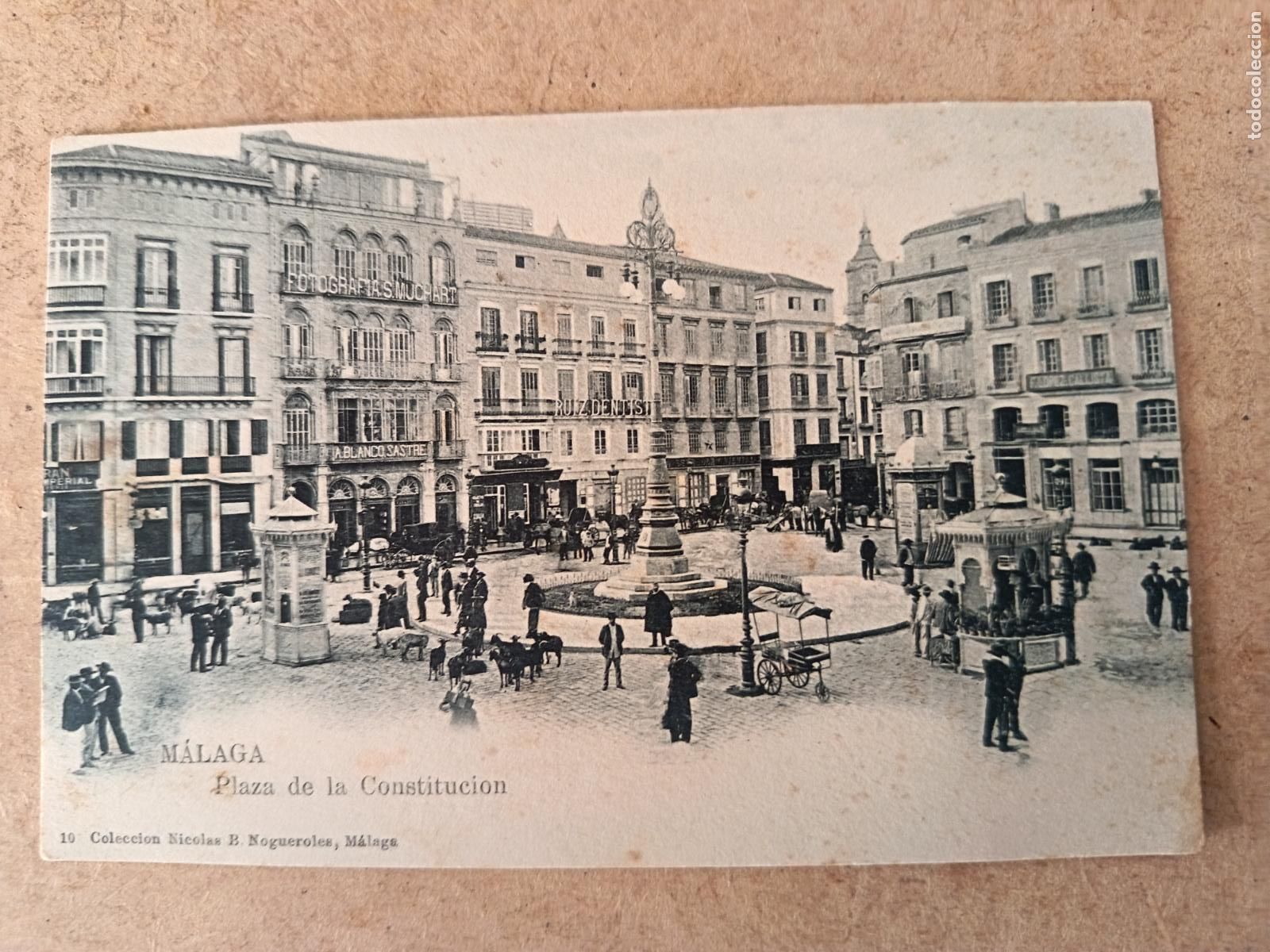 Postales: MALAGA. COLECCION NICOL&Aacute;S B. NOGUEROLES. N&ordm; 10.