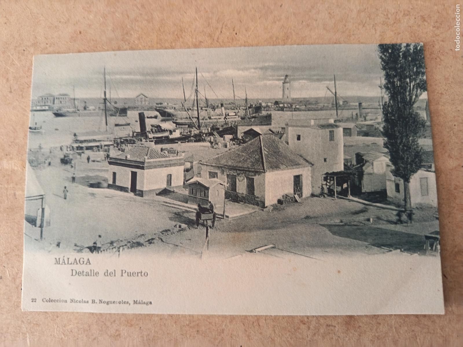 Postales: MALAGA. COLECCION NICOL&Aacute;S B. NOGUEROLES. N&ordm; 23.