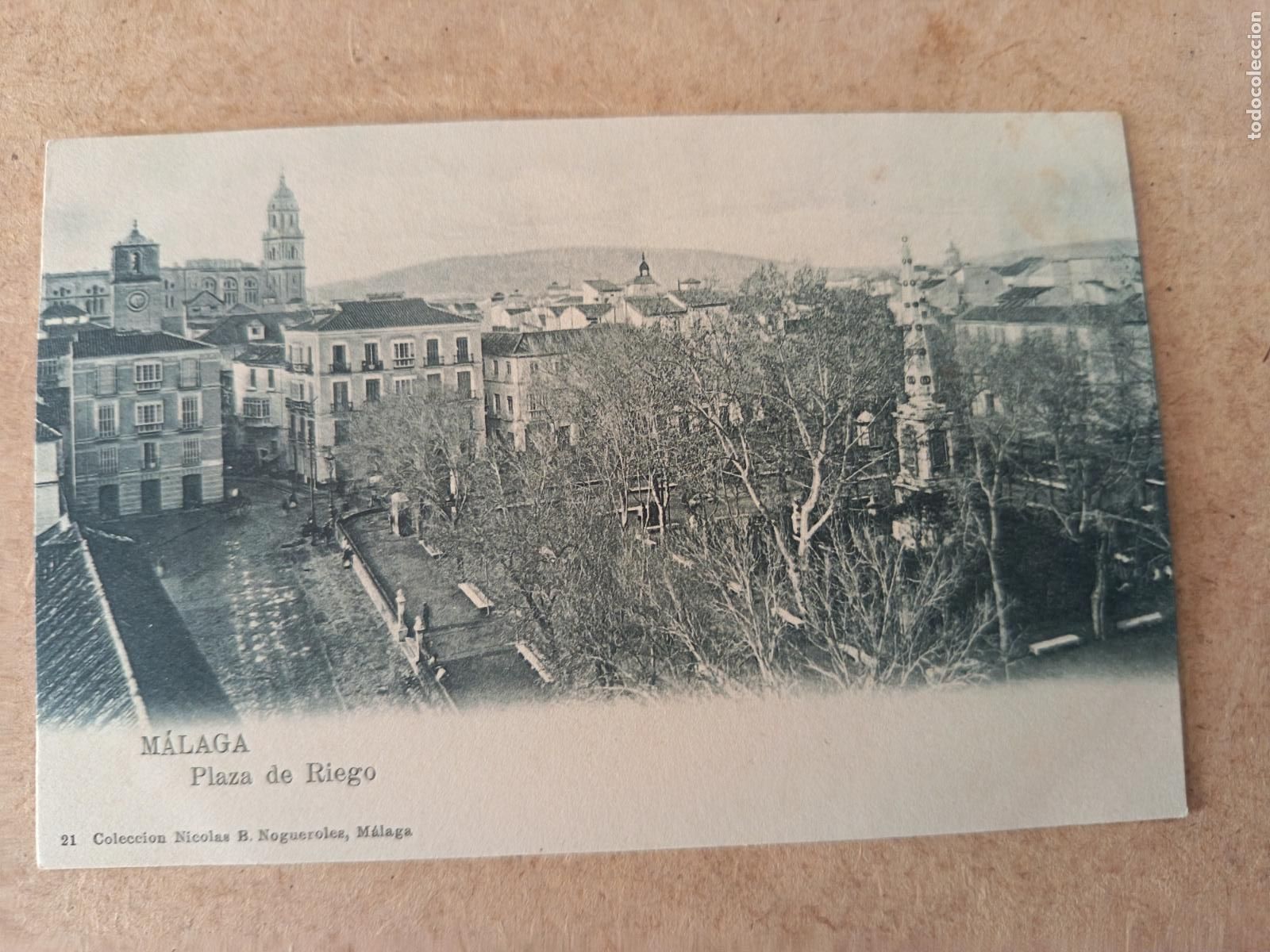 Postales: MALAGA. COLECCION NICOL&Aacute;S B. NOGUEROLES. N&ordm; 21.