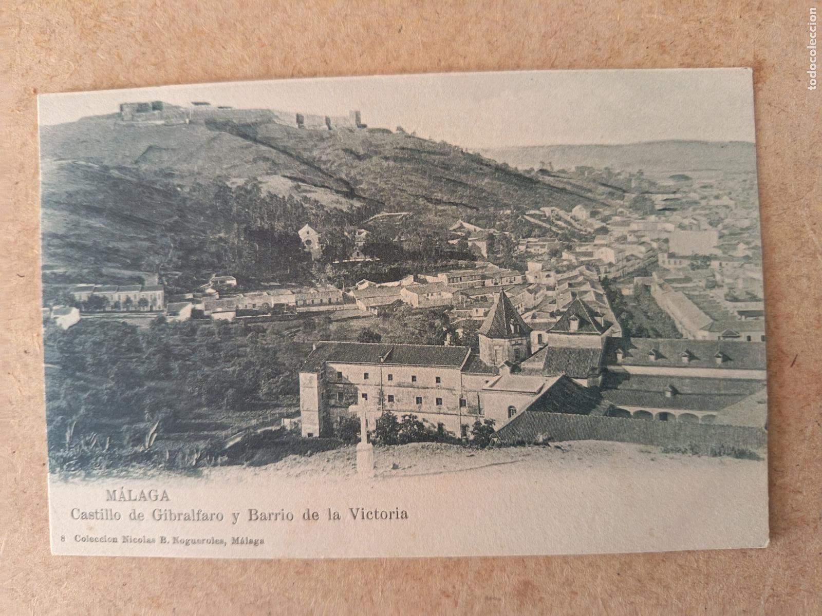Postales: MALAGA. COLECCION NICOL&Aacute;S B. NOGUEROLES. N&ordm; 8.