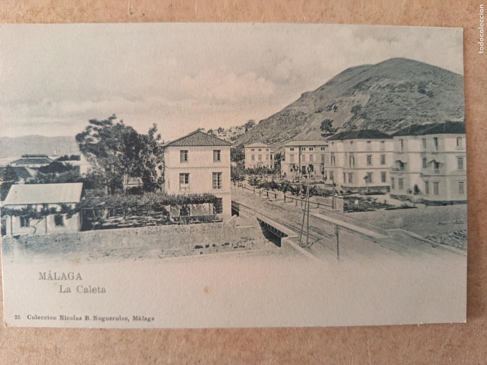 Postales: MALAGA. COLECCION NICOL&Aacute;S B. NOGUEROLES. N&ordm; 25.