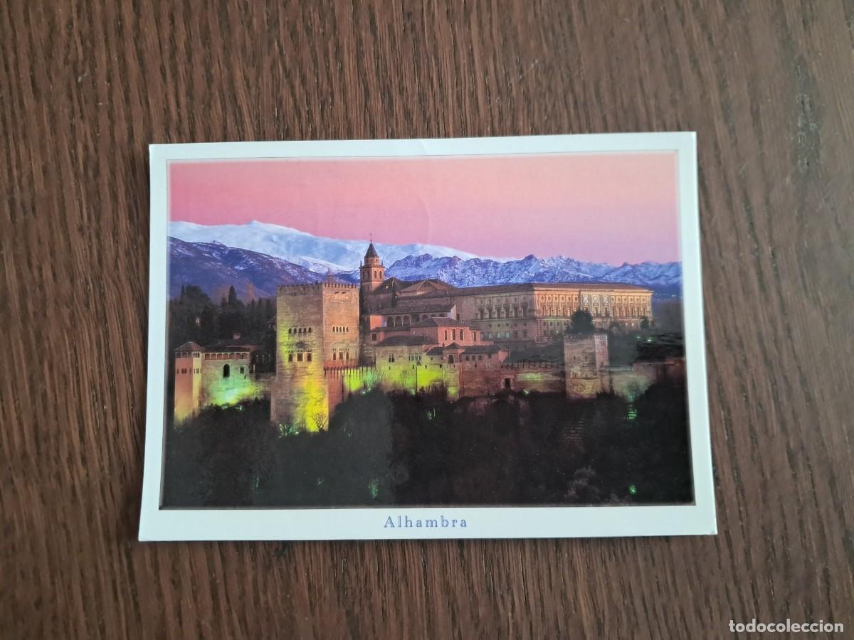 Postales: postal de Espa&ntilde;a, Alhambra de Granada, patrimonio de la humanidad, a&ntilde;o 2009. escrita.