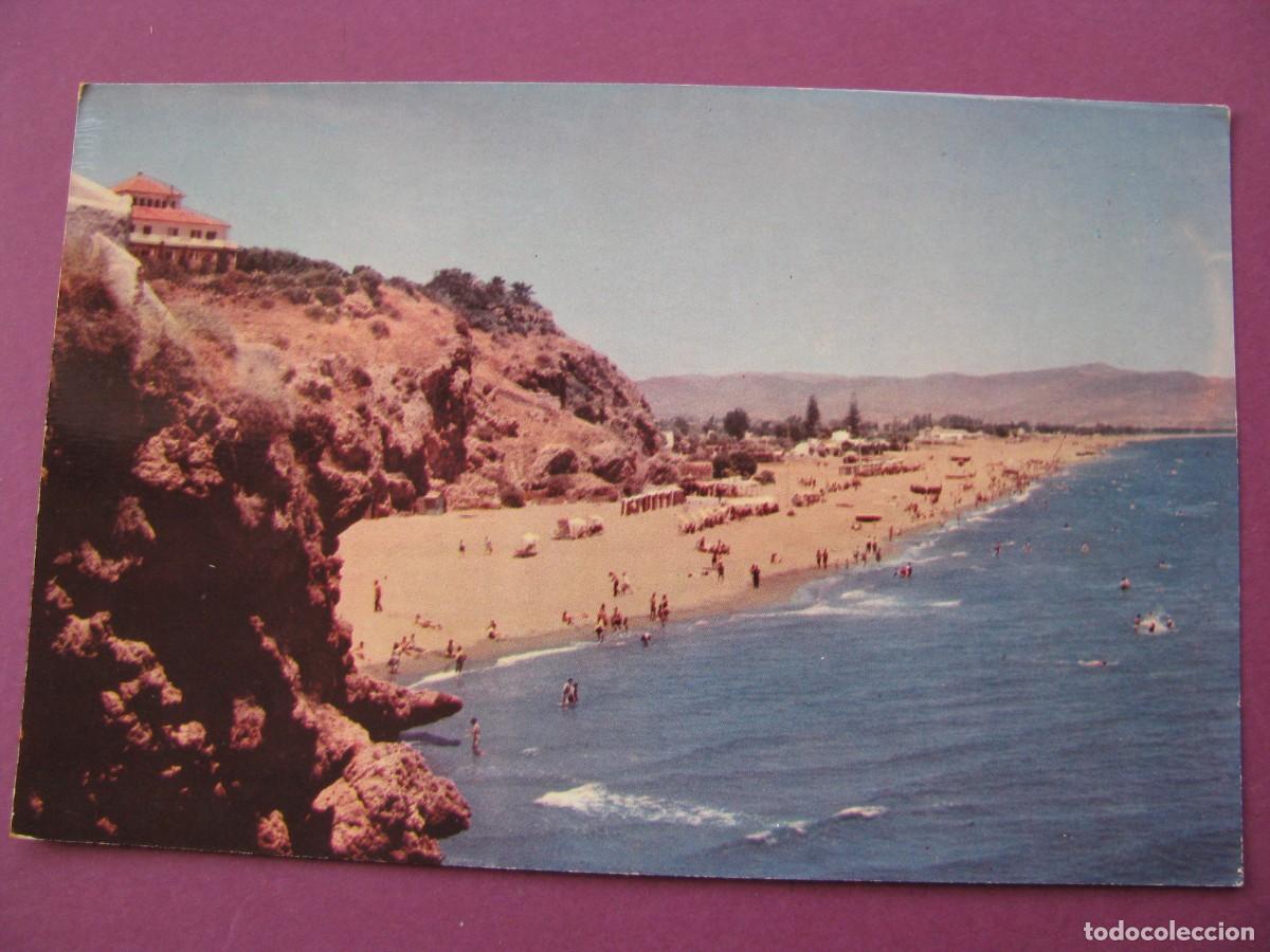 Postales: POSTAL DE TORREMOLINOS. VISTA DE LA PLAYA. ED. ENRICO.