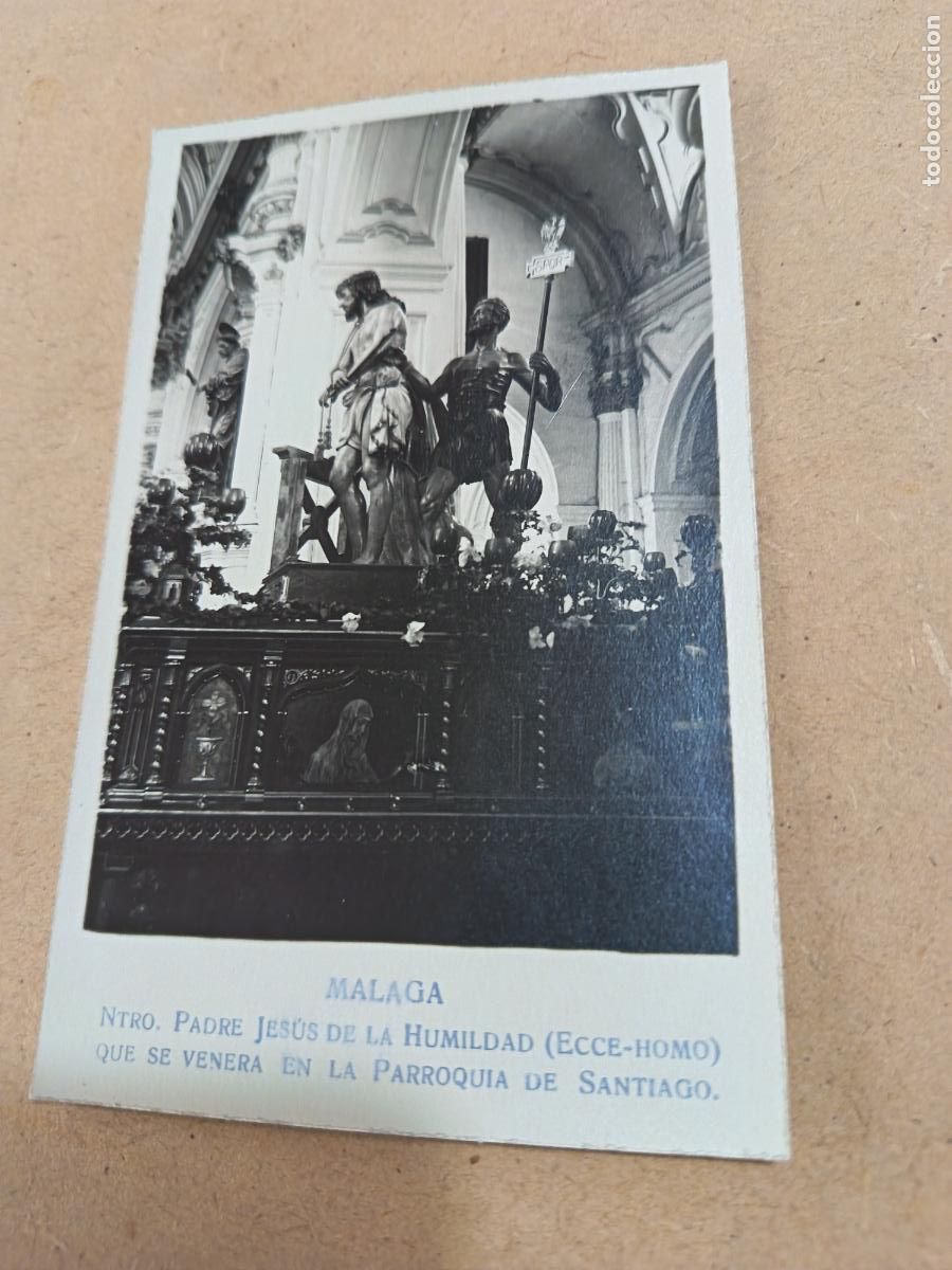 Postales: MALAGA. NTRO. PADRE JES&Uacute;S DE LA HUMILDAD... SIN CIRCULAR.