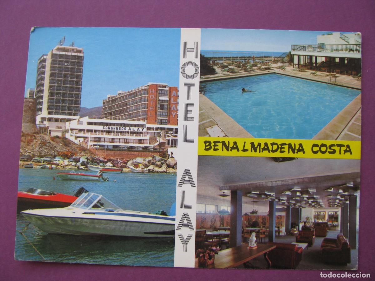 Postales: POSTAL DE BENALMADENA COSTA. HOTEL ALAY. BAENA