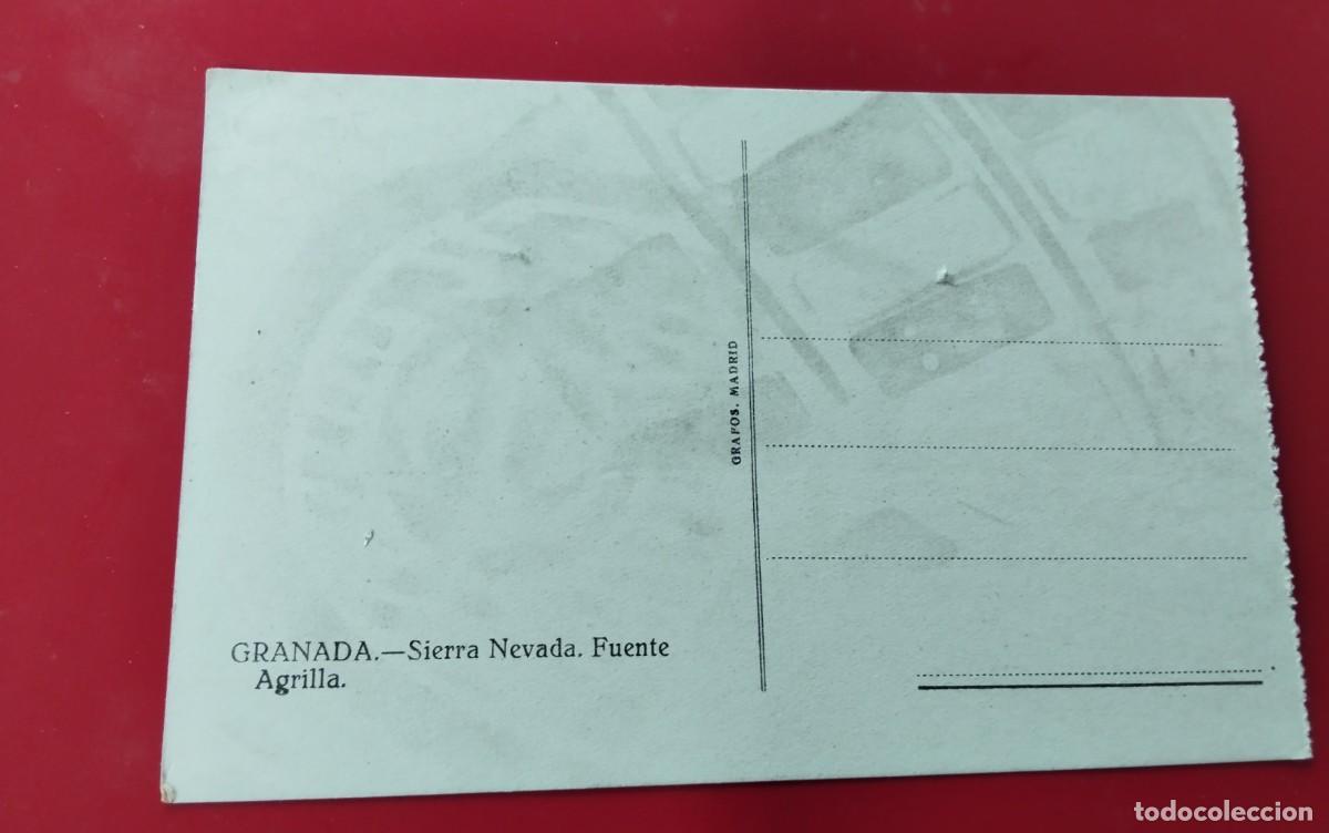 Postales: GRANADA , POSTAL ANTIGUA , BLANCO Y NEGRO - Foto 3