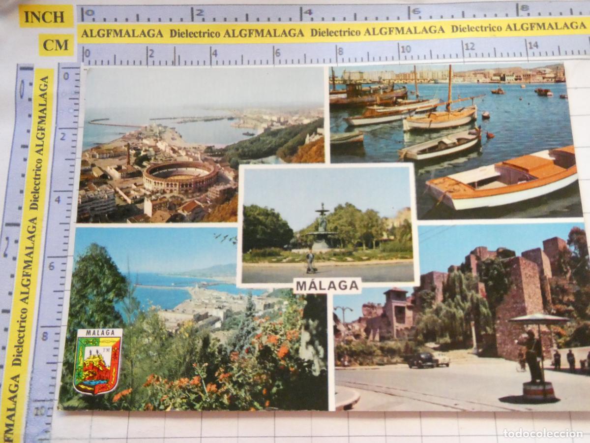 Postales: POSTAL DE M&Aacute;LAGA. A&Ntilde;O 1961. VISTAS. 50002 CAMPA&Ntilde;A. 2511