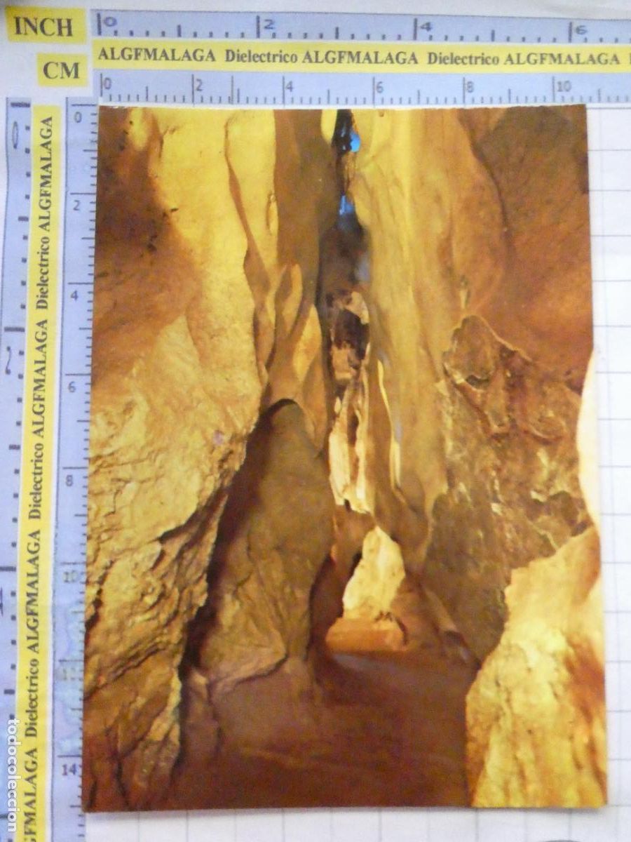 Postales: POSTAL DE M&Aacute;LAGA. A&Ntilde;O 1978. RINC&Oacute;N DE LA VICTORIA CUEVA DEL TESORO. DESFILADERO. 2514