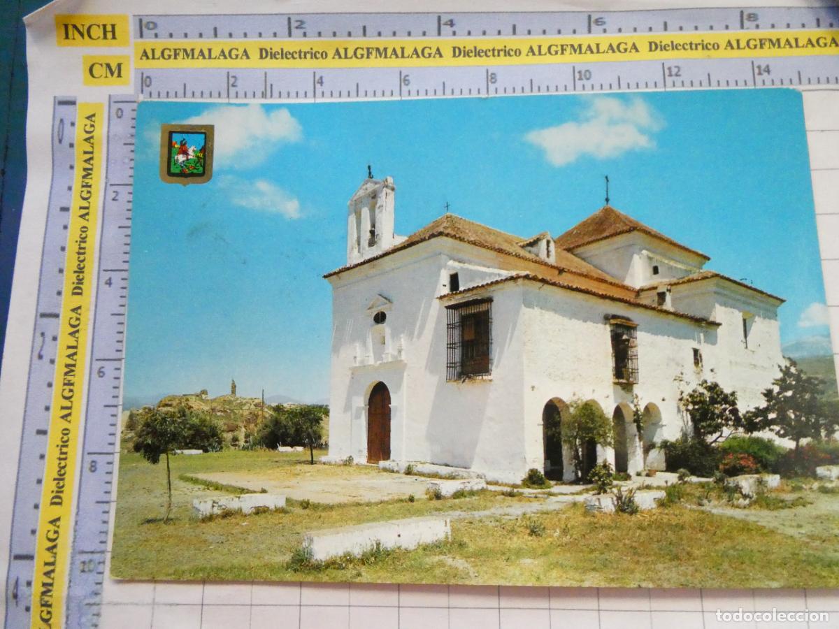 Postales: POSTAL DE M&Aacute;LAGA. A&Ntilde;O 1963. V&Eacute;LEZ M&Aacute;LAGA ERMITA NUESTRA SE&Ntilde;ORA DE LOS REMEDIOS 1 ESCUDO ORO. 2525