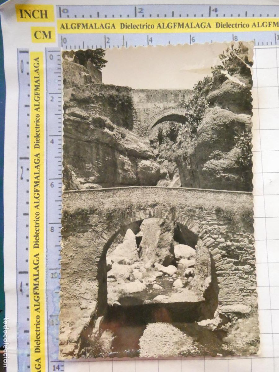 Postales: POSTAL DE M&Aacute;LAGA. A&Ntilde;OS 30 50. RONDA PUENTE ROMANO Y &Aacute;RABE 7 GARRABELLA. 2533