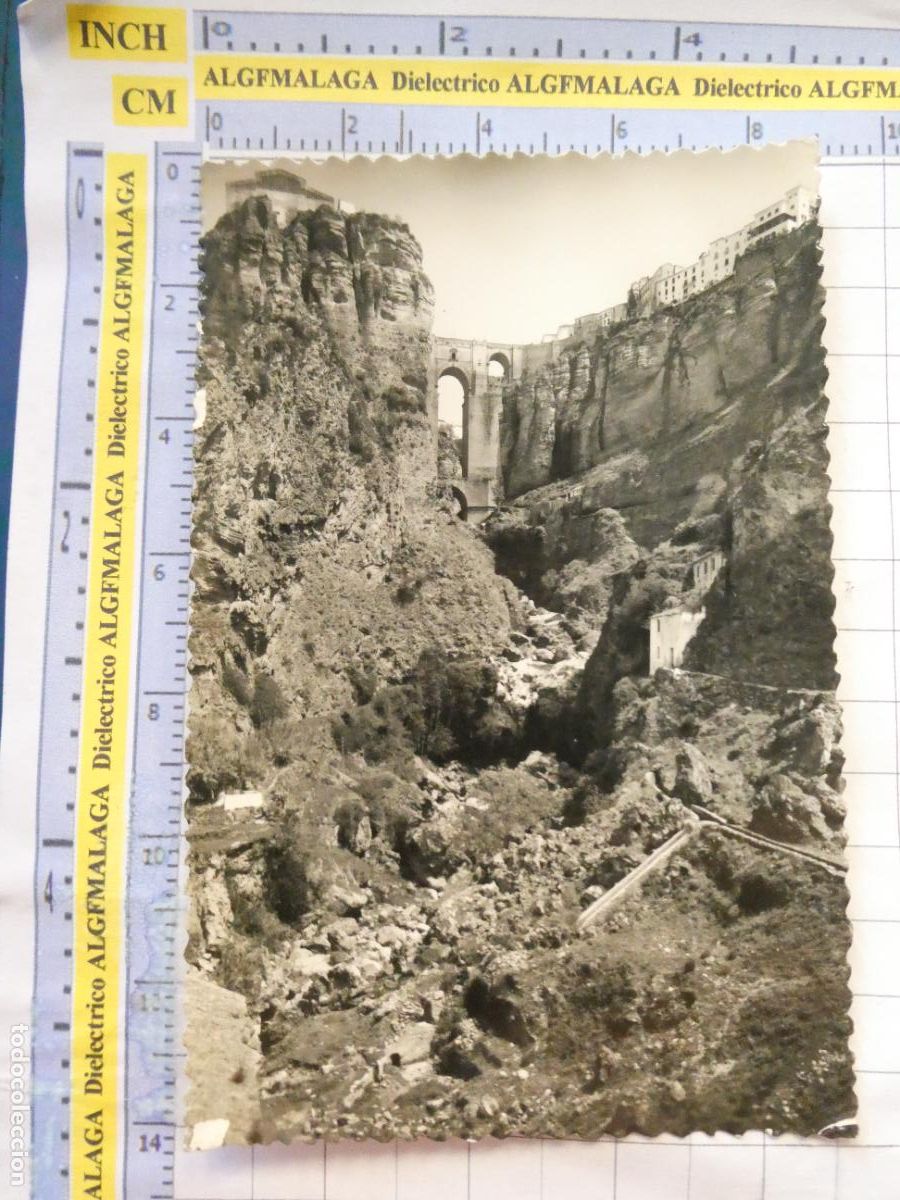Postales: POSTAL DE M&Aacute;LAGA. A&Ntilde;OS 30 50. RONDA PUENTE NUEVO 4 SICILIA. 2537