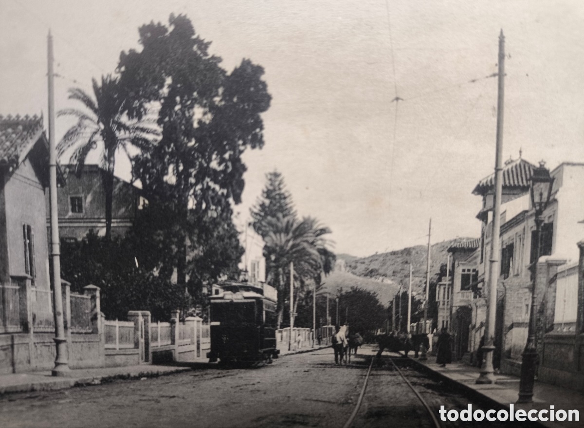 Postales: M&Aacute;LAGA PASEO DE LA CALETA POSTAL ANIMADA FOTOTIPIA ED. RAFAEL TOVAR C. 1915