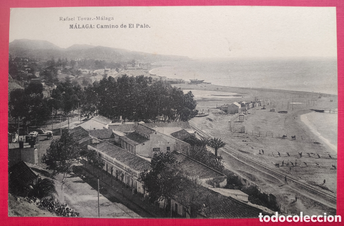Postales: M&Aacute;LAGA CAMINO DE EL PALO POSTAL FOTOTIPIA ED. RAFAEL TOVAR C. 1915