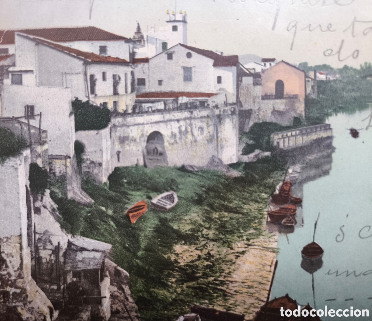 Postales: SEVILLA TRIANA BARRIO ALTO POSTAL A COLOR CIRCULADA 1909