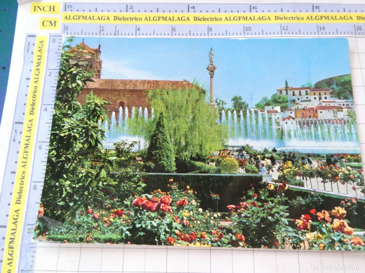 Postales: POSTAL DE GRANADA. A&Ntilde;O 1967. FUENTE DEL TRIUNFO 83 GALLEGOS. 2544
