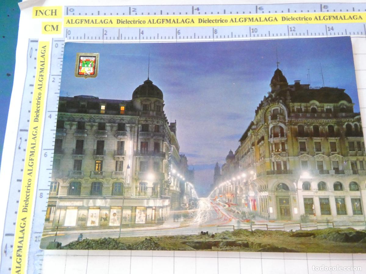 Postales: POSTAL DE GRANADA. A&Ntilde;O 1964. GRAN V&Iacute;A 46 ESCUDO ORO. 2548