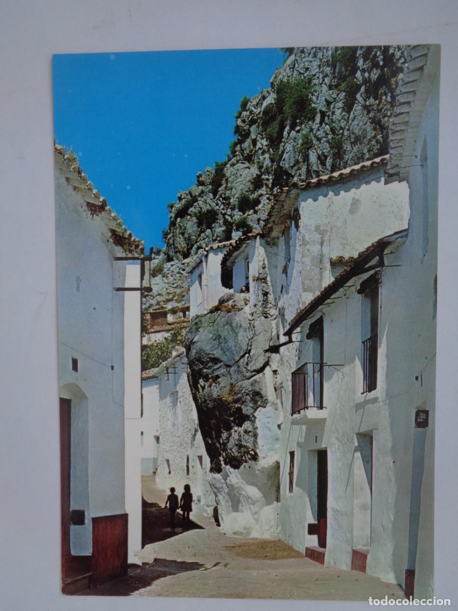Postales: POSTAL DE UBRIQUE ( CADIZ ): CALLE TORRE Y PE&Ntilde;ON DE LA BECERRA