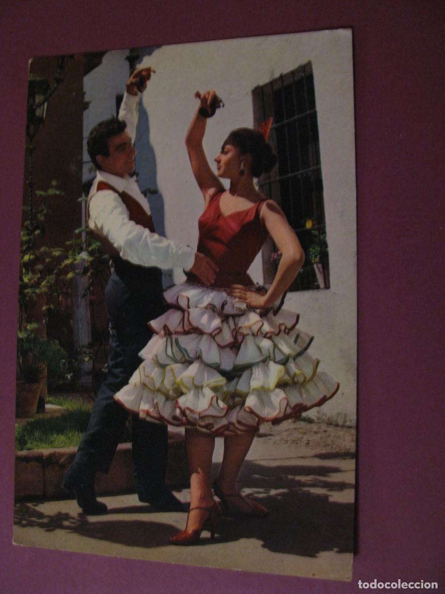Postales: POSTAL DE BAILES TIPICOS ESPA&Ntilde;OLES. RAKER. ESCRITA