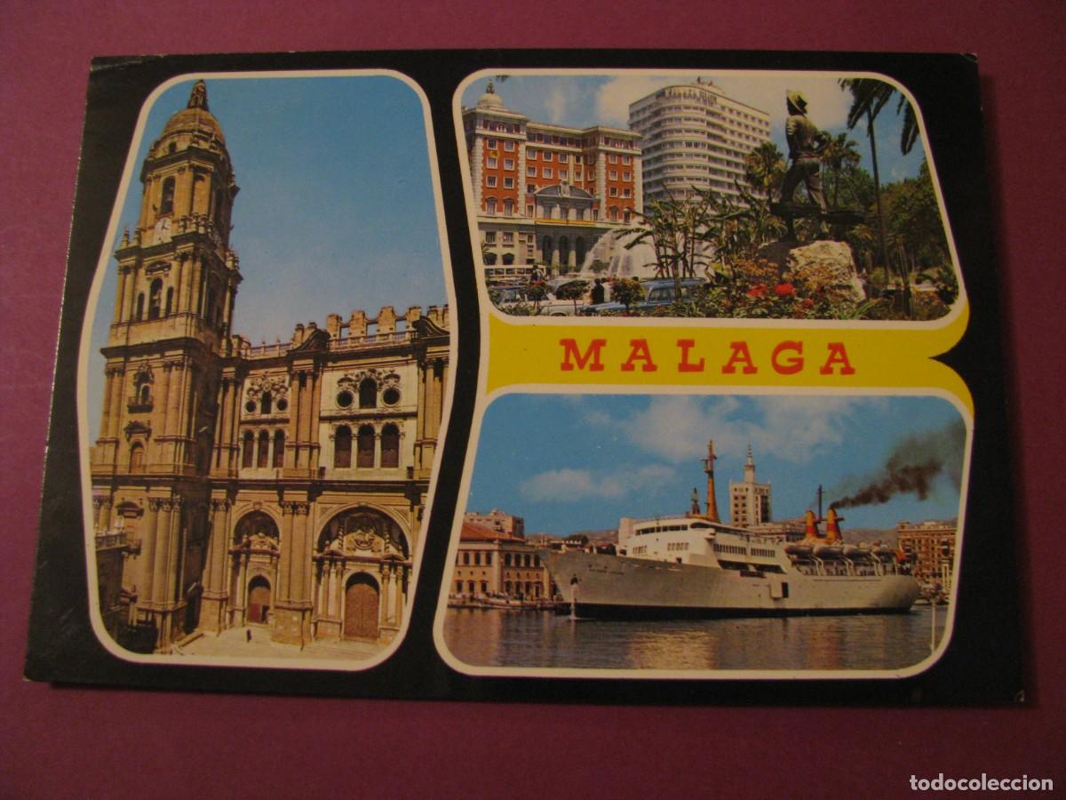 Postales: POSTAL DE MALAGA. BELLEZAS DE LA CIUDAD. GARCIA GARRABELLA 141. ESCRITA