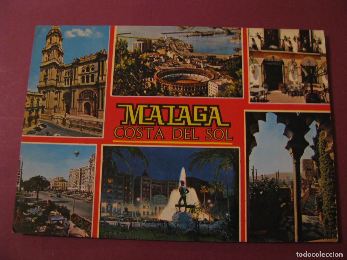 Postales: POSTAL DE MALAGA. VISTAS VARIAS. PUBL. UNION NACIONAL. MIGUEL LOPEZ GASPAR