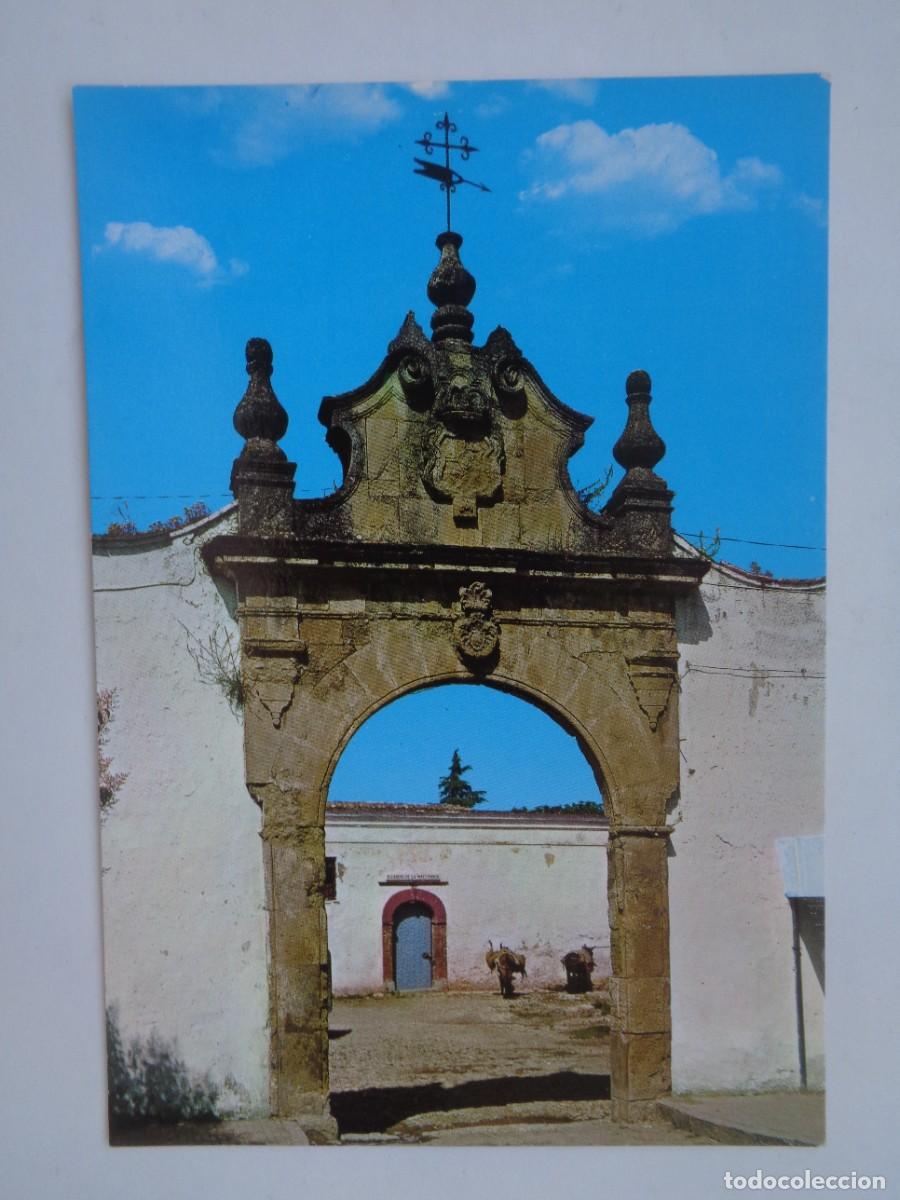 Postales: POSTAL DE RONDA ( MALAGA ): PLAZA DE TOROS , PUERTA DEL PICADERO