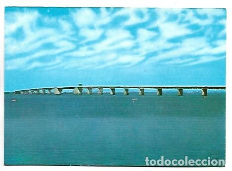 Postales: PUENTE DE JOSE LEON DE CARRANZA.- CADIZ