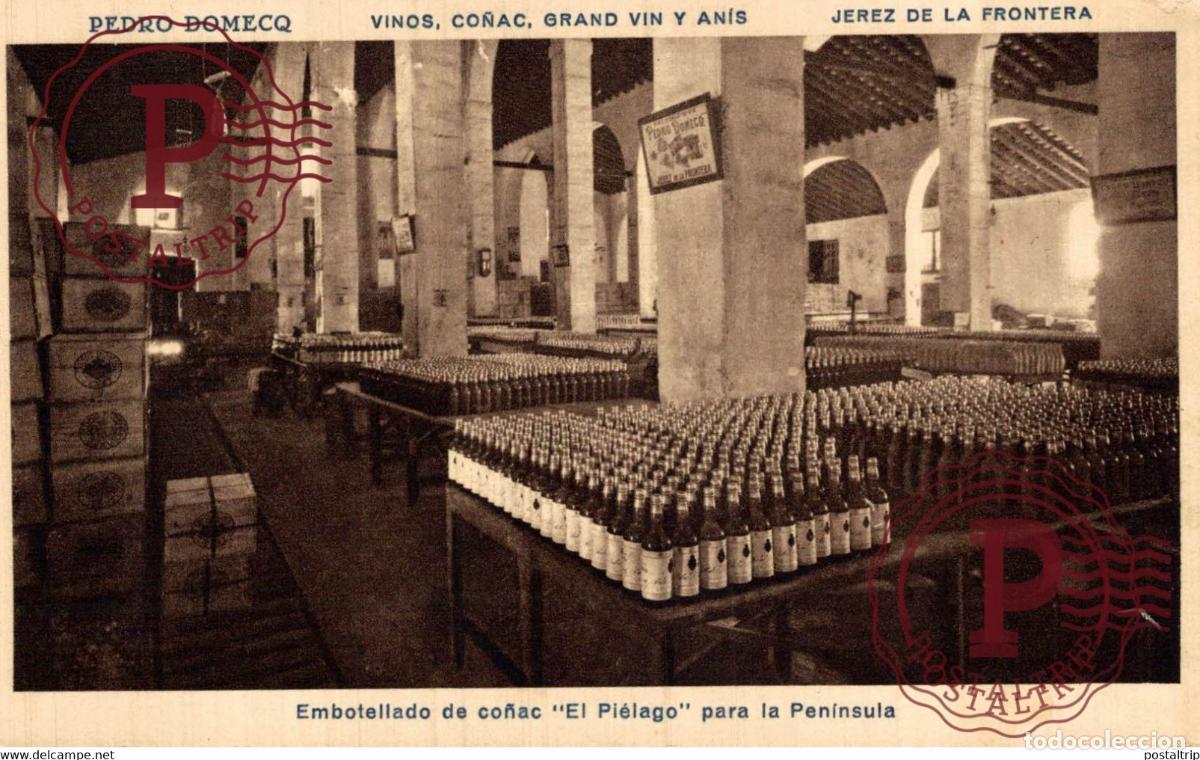 Postales: CADIZ. JEREZ DE LA FRONTERA. PEDRO DOMECQ. EL PIELAGO.