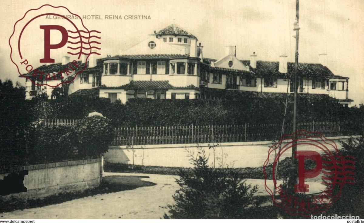 Cartes Postales: ALGECIRAS HOTEL REINA CRISTINA, CADIZ ANDALUCIA ESPA&Ntilde;A ESPAGNE