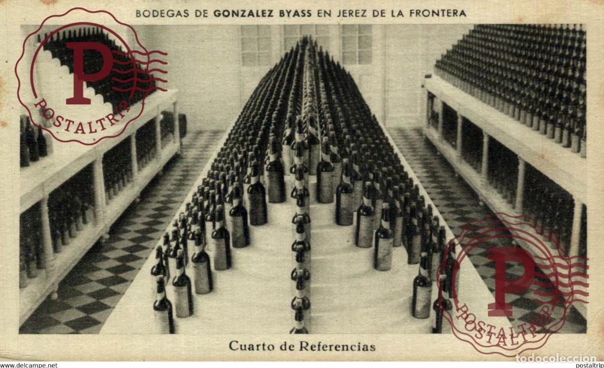 Postales: BODEGAS DE GONZALEZ BYASS EN JEREZ DE LA FRONTERA, CUARTO DE REFERENCIAS. CADIZ ANDALUCIA ESPA&Ntilde;A ESP